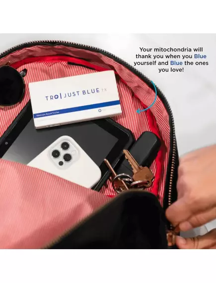 Troscriptions Just Blue / Метиленовий синій 16 мг 4 пастилки, фото 8 від магазину біодобавок nutrido.shop