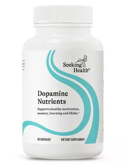 Seeking Health Dopamine Nutrients / Поживні речовини для вироблення дофаміну 60 капсул, фото 8 від магазину біодобавок nutrido.shop