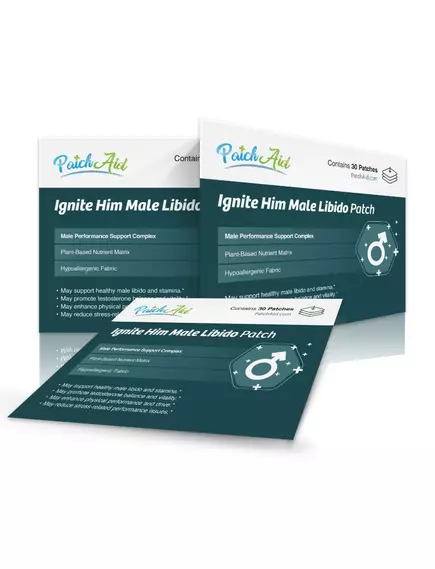 Patch Aid Ignite Him Male Libido Patch / Патч для підвищення лібідо в чоловіків 30 шт., фото 7 від магазину біодобавок nutrido.shop