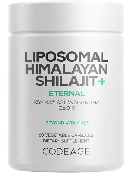 CodeAge Liposomal Himalayan Shilajit+ / Ліпосомальне гімалайське мумійо+ 60 капсул від магазину біодобавок nutrido.shop