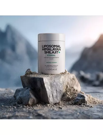 CodeAge Liposomal Himalayan Shilajit+ / Ліпосомальне гімалайське мумійо+ 60 капсул, фото 3 від магазину біодобавок nutrido.shop