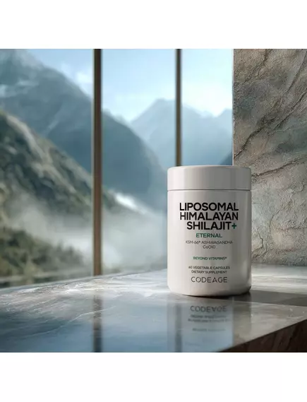 CodeAge Liposomal Himalayan Shilajit+ / Ліпосомальне гімалайське мумійо+ 60 капсул, фото 9 від магазину біодобавок nutrido.shop
