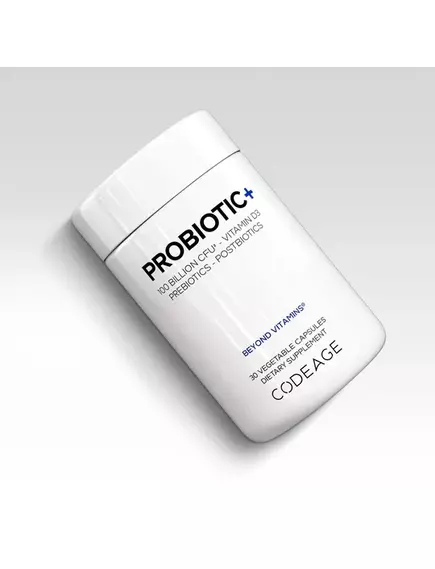 CodeAge Probiotic+ 100 Billion CFUs / Пробіотик 100 млрд КУО 12 штамів 30 капсул, фото 4 від магазину біодобавок nutrido.shop