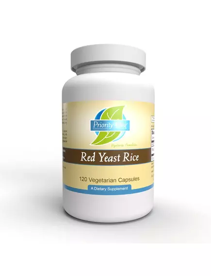 Priority One Red Yeast Rice / Червоний дріжджовий рис 120 капсул від магазину біодобавок nutrido.shop