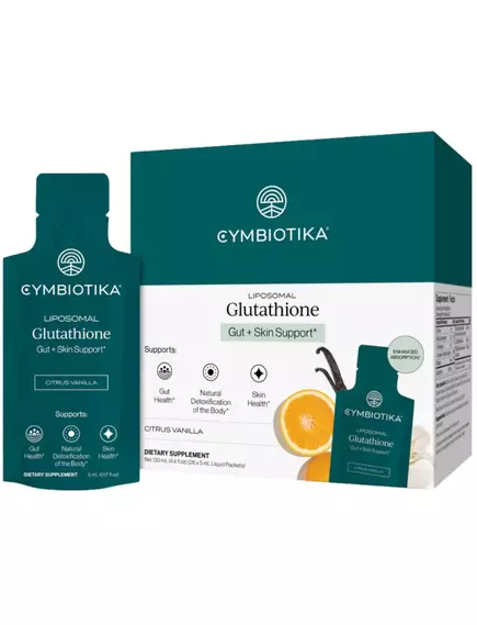 CYMBIOTIKA LIPOSOMAL GLUTATHIONE / ЛІПОСОМАЛЬНИЙ ГЛУТАТІОН 26 САШЕ, фото 6 від магазину біодобавок nutrido.shop