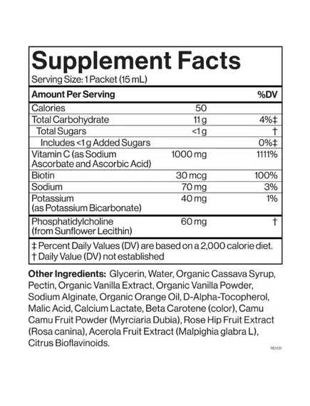 CYMBIOTIKA LIPOSOMAL VITAMIN C / ЛІПОСОМАЛЬНИЙ ВІТАМІН C 1000 МГ 28 САШЕ, фото 8 від магазину біодобавок nutrido.shop