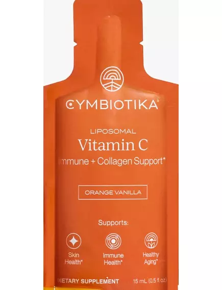 CYMBIOTIKA LIPOSOMAL VITAMIN C / ЛІПОСОМАЛЬНИЙ ВІТАМІН C 1000 МГ 28 САШЕ, фото 14 від магазину біодобавок nutrido.shop