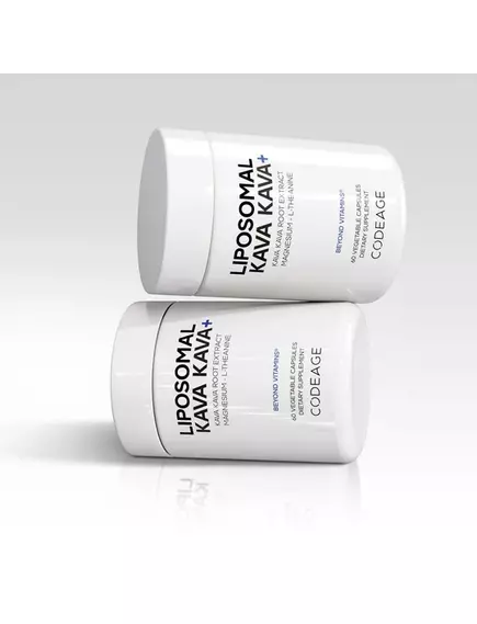 CodeAge Liposomal Kava Kava+ / Ліпосомальна Кава Кава+ 60 капсул, фото 4 від магазину біодобавок nutrido.shop