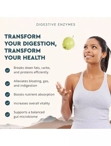 Ancestral Supplements Digestive Enzymes / Травні ферменти 90 капсул, фото 4 в магазине биодобавок nutrido.shop