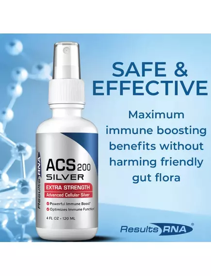 Results RNA ACS 200 Silver / Серебро спрей 120 мл, фото 10 в магазине биодобавок nutrido.shop