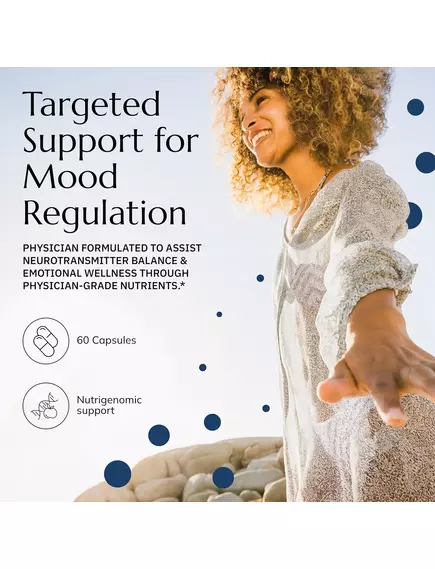 NEUROBIOLOGIX MOOD PLUS (FORMERLY BLISSFUL MOOD) / РОЗШИРЕНА ПІДТРИМКА НАСТРОЮ ТА СТРЕСУ 60 КАПСУЛ, фото 7 від магазину біодобавок nutrido.shop