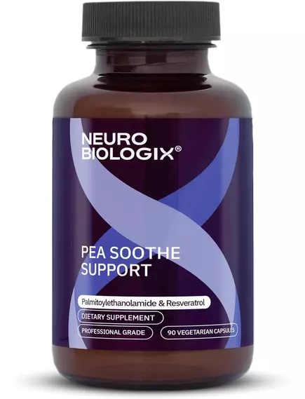 NEUROBIOLOGIX PEA SOOTHE SUPPORT / ПАЛЬМІТОІЛЕТАНОЛАМІД ПЕА 90 КАПСУЛ, фото 5 від магазину біодобавок nutrido.shop