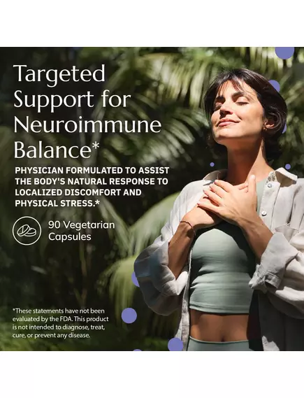 NEUROBIOLOGIX PEA SOOTHE SUPPORT / ПАЛЬМІТОІЛЕТАНОЛАМІД ПЕА 90 КАПСУЛ, фото 8 від магазину біодобавок nutrido.shop