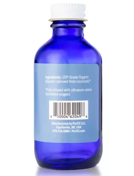 PurO3 Ozone Infused Glycerin / Гліцерин озонований органічний 118 мл, фото 2 в магазине биодобавок nutrido.shop