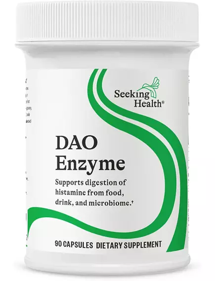 SEEKING HEALTH DAO ENZYME T (FORMERLY HISTAMINE DIGEST) / БЛОКУВАННЯ ГІСТАМІНУ ДАО 30.000 90 КАПСУЛ, фото 17 від магазину біодобавок nutrido.shop