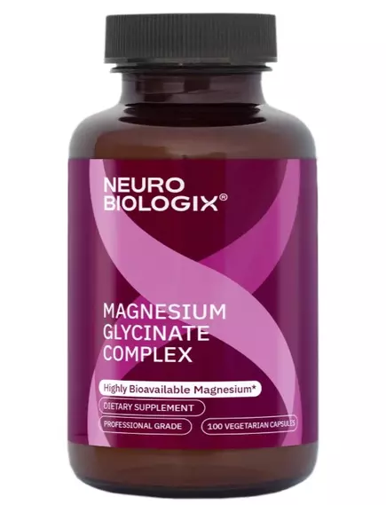 Neurobiologix Magnesium Glycinate Complex / Магний глицинат комплекс 100 капс., фото 4 в магазине биодобавок nutrido.shop
