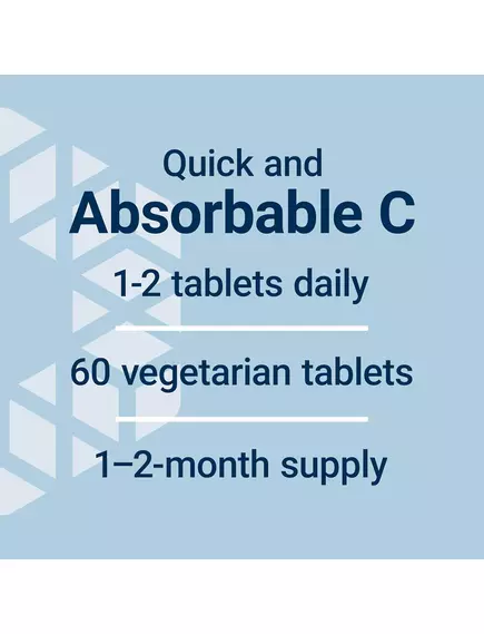 Life Extension Fast-C and Bio-Quercetin / Вітамін С і Біо-Кверцетин 60 таблеток, фото 4 від магазину біодобавок nutrido.shop