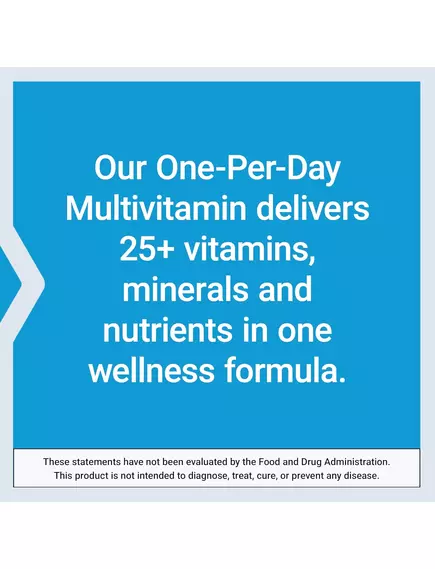Life Extension One-Per-Day Multivitamin / Мультивітаміни один раз на день 60 таблеток, фото 8 від магазину біодобавок nutrido.shop