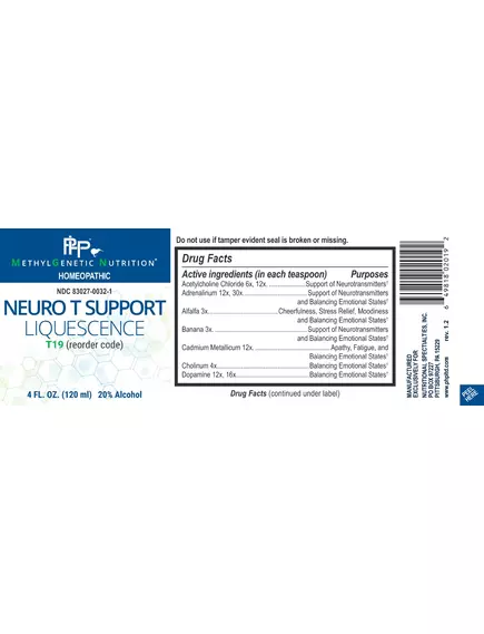 Professional Health Products Neurological&Mood / Підтримка нервової системи та настрою 4 шт., фото 10 від магазину біодобавок nutrido.shop