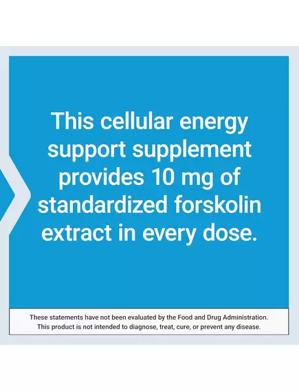 Life Extension Forskolin / Форсколін підтримка клітинної енергії 10 мг 60 капсул, фото 8 від магазину біодобавок nutrido.shop