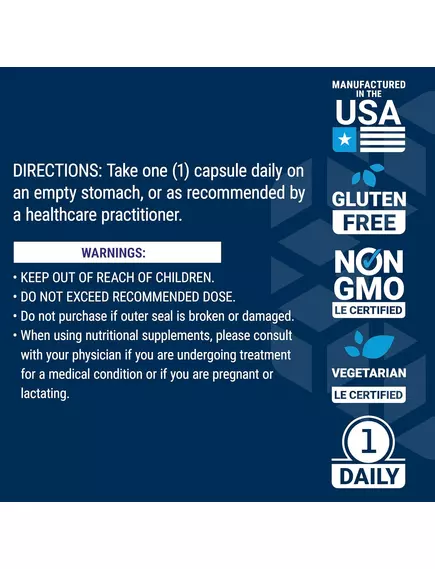 Life Extension Forskolin / Форсколін підтримка клітинної енергії 10 мг 60 капсул, фото 5 від магазину біодобавок nutrido.shop