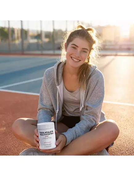 CodeAge Teen Athlete Multivitamin+ / Мультивитамины для спортсменов 60 капсул, фото 6 в магазине биодобавок nutrido.shop