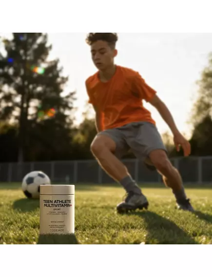 CodeAge Teen Athlete Multivitamin+ / Мультивитамины для спортсменов 60 капсул, фото 10 в магазине биодобавок nutrido.shop