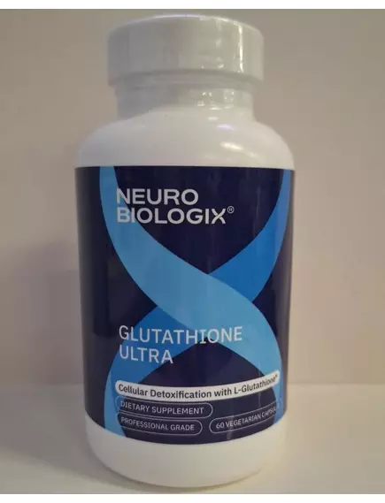 Neurobiologix Glutathione Ultra (formerly Detox and Antioxidant support) / Глутатіон для клітинної детоксикації 60 капсул, фото 5 від магазину біодобавок nutrido.shop