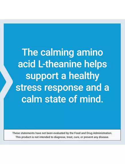 Life Extension L-Theanine / Л-Теанін здорова реакція на стрес 200мг 60 капсул, фото 6 від магазину біодобавок nutrido.shop