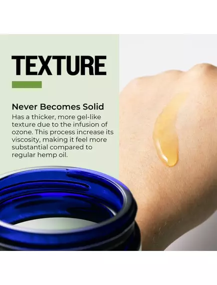 PurO3 Ozonated Hemp Oil / Озонована конопляна олія 1 тюбик 29,6 мл, фото 5 від магазину біодобавок nutrido.shop