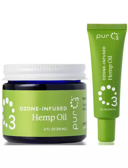 PurO3 Ozonated Hemp Oil / Озонована конопляна олія 1 тюбик 29,6 мл, фото 7 від магазину біодобавок nutrido.shop