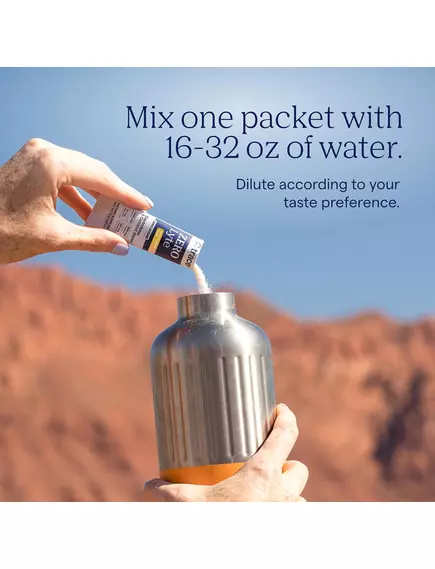 Trace Minerals ZeroLyte Salty Tropical / Електроліти смак солоного тропіка 30 саше, фото 4 від магазину біодобавок nutrido.shop