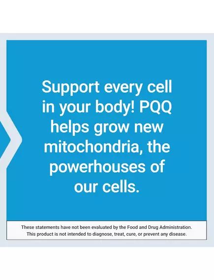 Life Extension PQQ / Піролохінолінхінон 10 мг 60 капсул, фото 5 в магазине биодобавок nutrido.shop