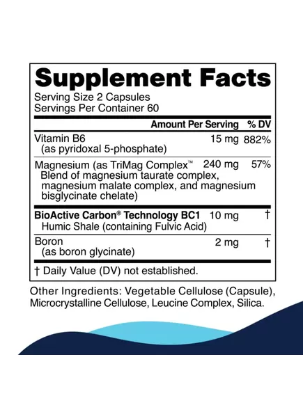 CellCore TriMag Complex / Комплекс магнію три форми з кофакторами 120 капсул, фото 2 в магазине биодобавок nutrido.shop