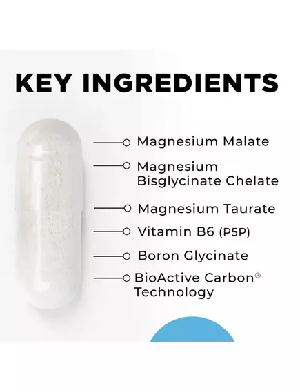 CellCore TriMag Complex / Комплекс магнію три форми з кофакторами 120 капсул, фото 3 в магазине биодобавок nutrido.shop