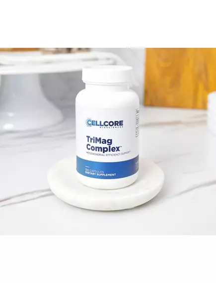 CellCore TriMag Complex / Комплекс магнію три форми з кофакторами 120 капсул, фото 7 в магазине биодобавок nutrido.shop
