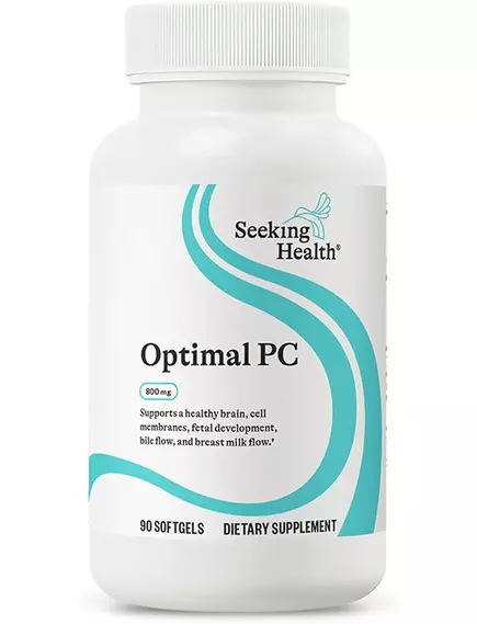 Seeking Health Optimal PC / Фосфатидилхолин из подсолнечника 800 мг 100 капсул, фото 11 в магазине биодобавок nutrido.shop