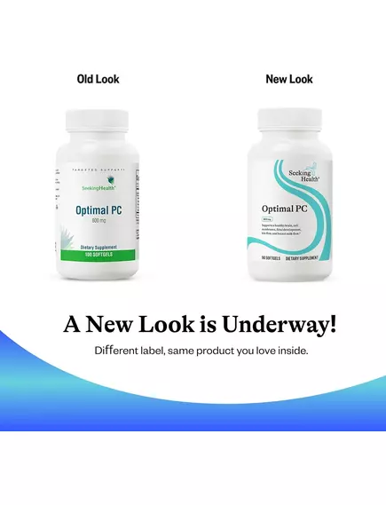 Seeking Health Optimal PC / Фосфатидилхолин из подсолнечника 800 мг 100 капсул, фото 12 в магазине биодобавок nutrido.shop