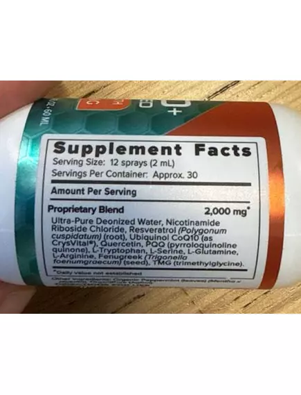 Results RNA NAD+ Advanced Anti Aging / НАД+ Антивікова підтримка 60 мл, фото 10 в магазине биодобавок nutrido.shop