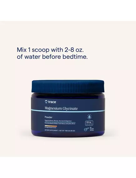 Trace Minerals Magnesium Glycinate / Магній гліцинат порошок смак апельсина 180 г, фото 14 від магазину біодобавок nutrido.shop