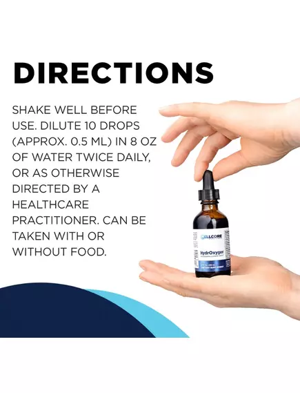 CellCore HydrOxygen / Підтримка засвоєння та використання кисню в організмі 59 мл, фото 6 від магазину біодобавок nutrido.shop