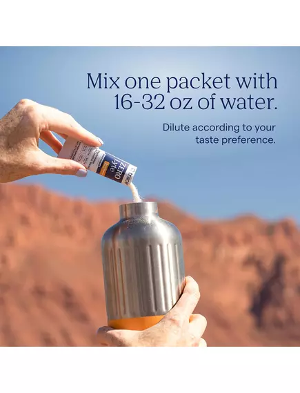 TRACE MINERALS ZEROLYTE ORANGE / ЕЛЕКТРОЛІТИ ЗІ СМАКОМ СОЛОНОГО АПЕЛЬСИНА 30 САШЕ, фото 13 від магазину біодобавок nutrido.shop