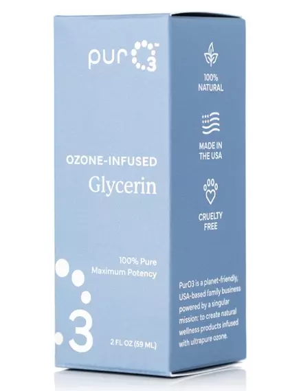 PurO3 Ozone Infused Glycerin / Гліцерин озонований органічний 59 мл, фото 3 в магазине биодобавок nutrido.shop