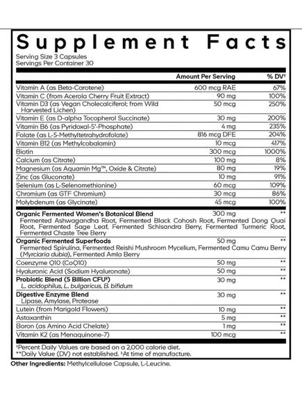 CodeAge Womens Daily Multivitamin 50+ / Мультивітамінний комплекс для жінок віком від 50 років 90 капсул, фото 2 в магазине биодобавок nutrido.shop