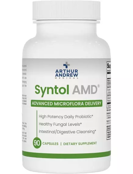 Arthur Andrew Syntol / Синтол пробіотичний фермент на основі спор 90 капсул, фото 12 від магазину біодобавок nutrido.shop