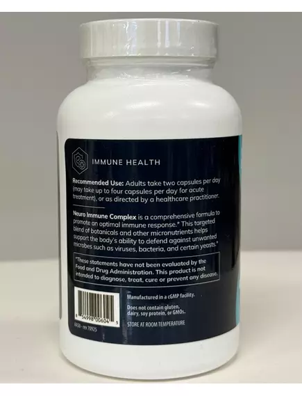 NEUROBIOLOGIX NEURO IMMUNE COMPLEX / НЕЙРОІМУННИЙ КОМПЛЕКС 120 КАПСУЛ, фото 15 від магазину біодобавок nutrido.shop