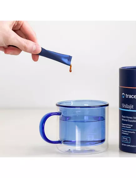 Trace Minerals Shilajit Honey Sticks / Смола мумійо фульвова кислота та мінерали 30 саше з медом, фото 7 від магазину біодобавок nutrido.shop