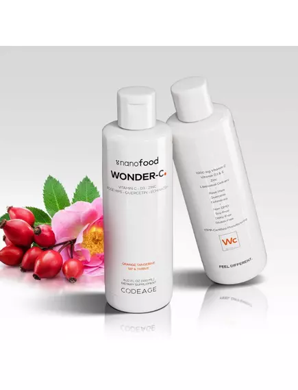 CODEAGE LIPOSOMAL VITAMIN C LIQUID / ЛІПОСОМАЛЬНИЙ ВІТАМІН C РІДКИЙ 450 МЛ, фото 12 від магазину біодобавок nutrido.shop