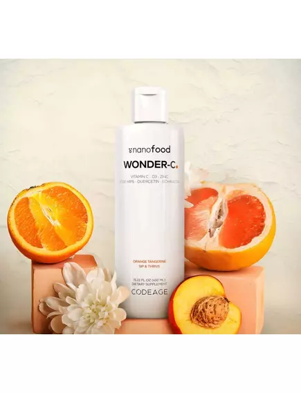CODEAGE LIPOSOMAL VITAMIN C LIQUID / ЛІПОСОМАЛЬНИЙ ВІТАМІН C РІДКИЙ 450 МЛ, фото 15 від магазину біодобавок nutrido.shop