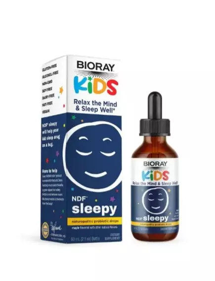 BIORAY SLEEPY / ПІДТРИМКА РОЗСЛАБЛЕННЯ ТА МІЦНОГО СНУ ДЛЯ ДІТЕЙ 60 МЛ, фото 6 від магазину біодобавок nutrido.shop